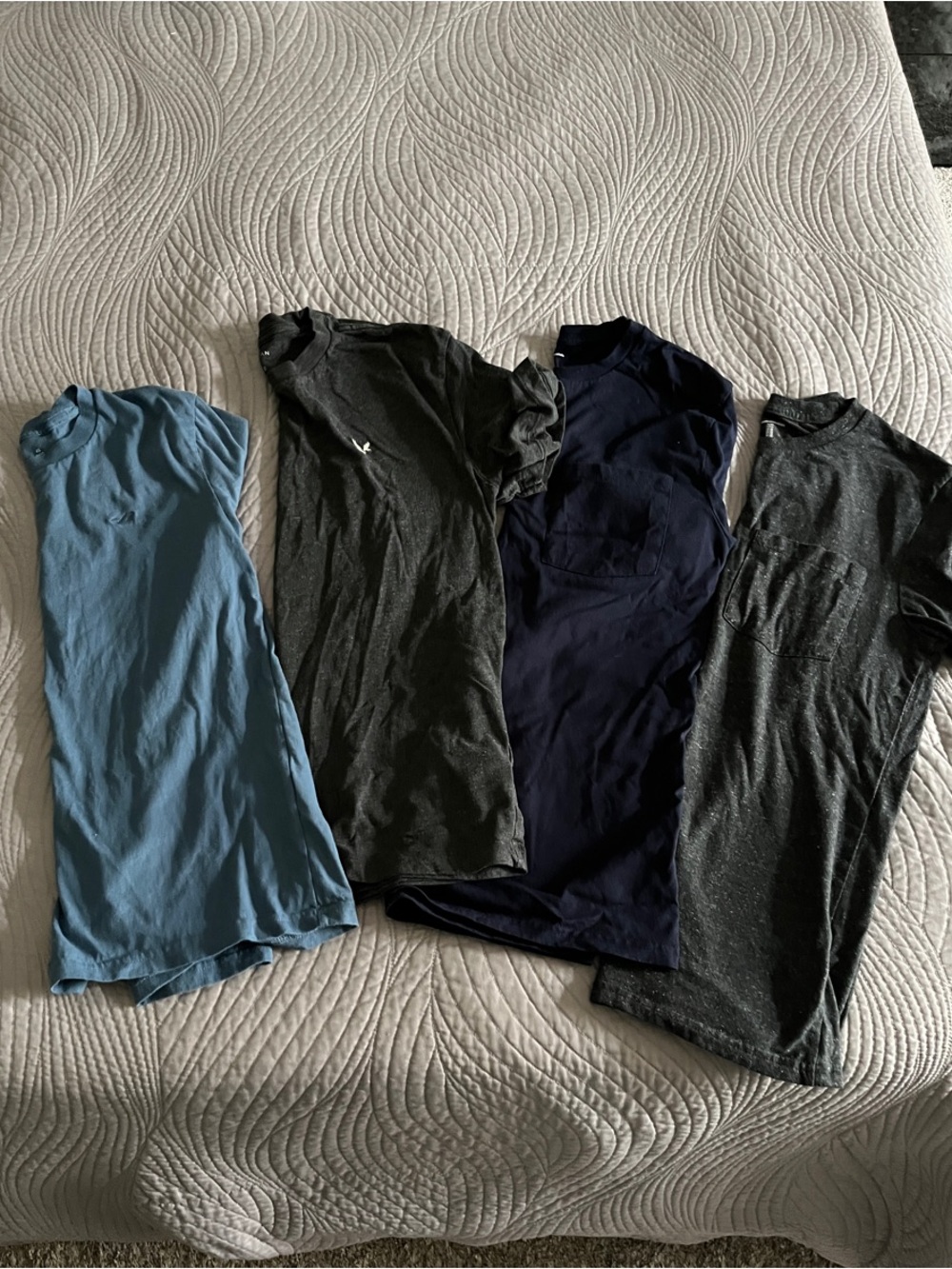 Lot of 4 Short Sleeve Crew Neck Tees